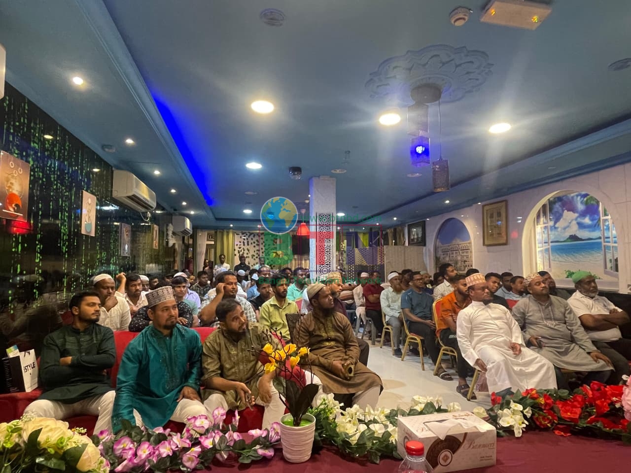 আমিরাতে পবিত্র ঈদে মিলাদুন্নবী মাহফিল অনুষ্ঠিত